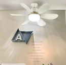 Ventilador de Teto PRO - Super LED Lâmpada E27 Controle Remoto Luminária [Produto Original loja Mavo]