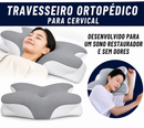Butterfly Comfort Pro™ - Travesseiro Cervical Ortopédico com Tecnologia Viscoelástica Inteligente
