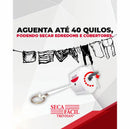 Varal Carretilha Retrátil C/ 30 Metros de Corda - Exclusivo Mavo Store