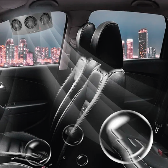 Ventilador Solar Para Carro