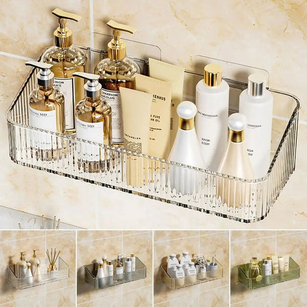 Organizador de Banheiro com Montagem sem Perfuração